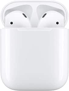 Apple AirPods (2nd Gen) Wireless Ear Buds   Lightning Charging Case   Lightning to USB Cable   1 Year Limited Warranty