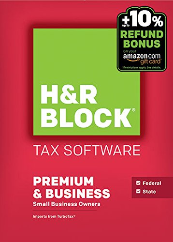 H&R Block 2015 Premium   Business Tax Software   Refund Bonus Offer - Windows Download