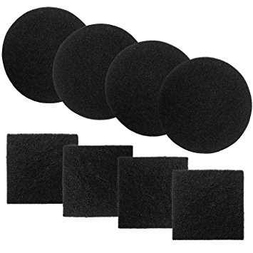 Chef's Star Replacement Compost Bin Charcoal Filters 4 Pack