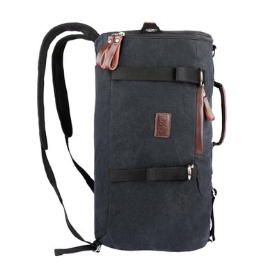 OXA Cylinder Canvas Backpack Computer Bag Laptop Bag Daypack Rucksack Sports Bag Work Bag Hiking Bag Travel Bag School Bag Satchel Bag College Bag Book Bag Gym Bag Shoulder Bag Duffel Bag