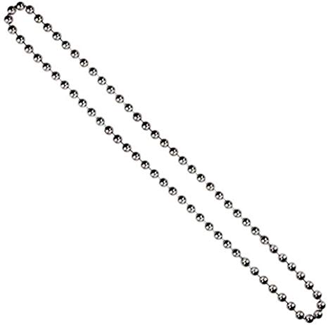 First blinds Roller Blind Beaded Pull Chain Extension, 4.5 MM Beaded Ball Continuous Endless 2 Meter (Drop 100cm)