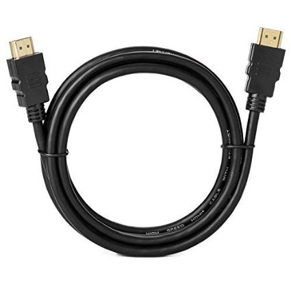 ViewTV High Speed HDMI Cable - 66 Feet 2 Meters - Black - Version 14 Supports Ethernet 3D 4K and Audio Return