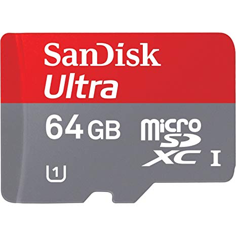 Sandisk Ultra microSDXC UHS-I Card for Camera (SDSDQUI-064G-A11)