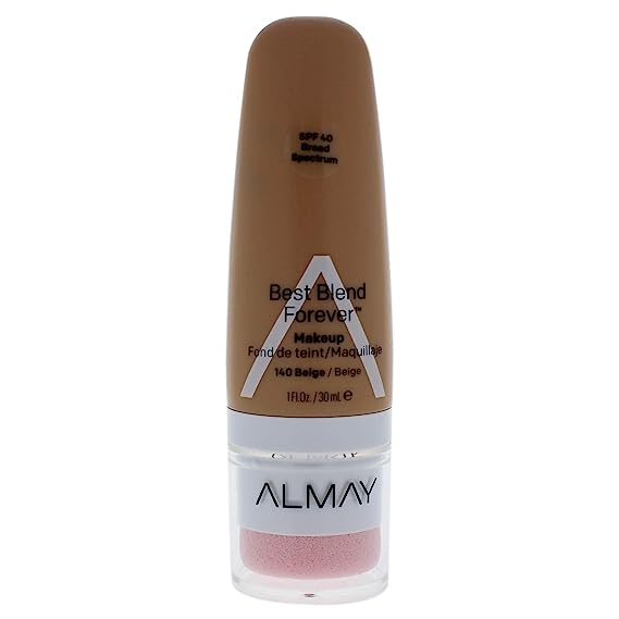 Almay Best Blend Forever Foundation, Beige, 1 fl. oz., SPF 40 Broad Spectrum