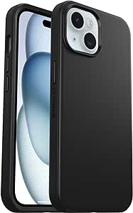 OtterBox Symmetry for MagSafe Case for iPhone 15 / iPhone 14 / iPhone 13, Shockproof, Drop proof, Protective Thin Case, 3x Tested to Military Standard, Black