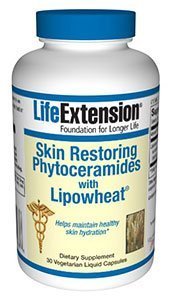 Life Extension Skin Restoring Phytoceramides w/ Lipowheat (60)