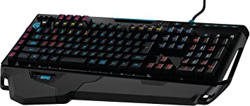 Logitech G910 Orion Spark RGB Mechanical Gaming Keyboard – 9 Programmable Buttons, Dedicated Media Controls