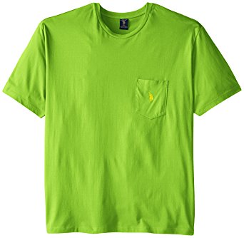 U.S. Polo Assn. Men's Big-Tall Crew Neck Pocket T-Shirt with Small Pony