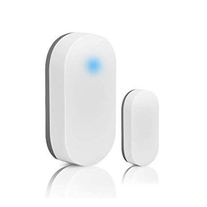 Physen Wireless Door/Window Sensor Chime,1 Magnetic Door Sensor,Operating at 260-feet Range,4 Volume Levels with 52 Melodies Chimes for Home/Office/Stores