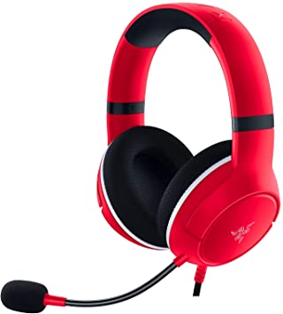 Razer Kaira X Wired Headset for Xbox Series X|S, Xbox One, PC, Mac & Mobile Devices: TriForce 50mm Drivers - HyperClear Cardioid Mic - Memory Foam Ear Cushions - On-Headset Controls - Pulse Red