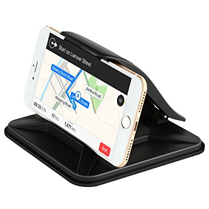 Cell Phone Holder for Car Choncyn Car Phone Mount for iPhone x and Other 3-7 inch Smartphone Dashboard GPS Holder mount