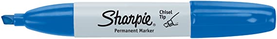 Sharpie Brands Permanent Marker,Blue (38282)