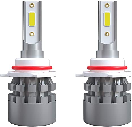 Auto DN K3 LED Headlight Bulbs 6000K,8000LM White Lights 360 Degree CSP LED Chip,12V 55W High Low Beam Conversion Kit (9005/HB3/H10)