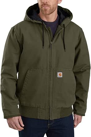 Carhartt Men's Loose Fit Washed Duck Insulated Active Jacket