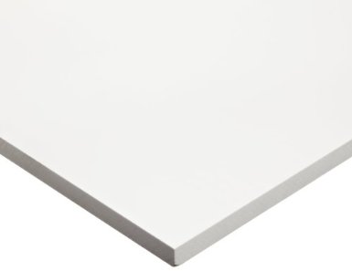 PVC (Polyvinyl Chloride) Sheet, Opaque White, Standard Tolerance, UL 94/ASTM D1784