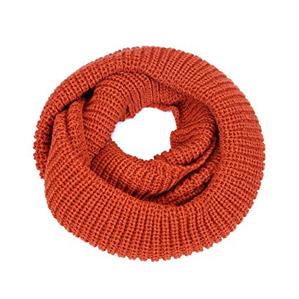 HDE Women's Infinity Scarf Soft Thick Knit Warm Winter Neck Wrap Circle Loop Scarf