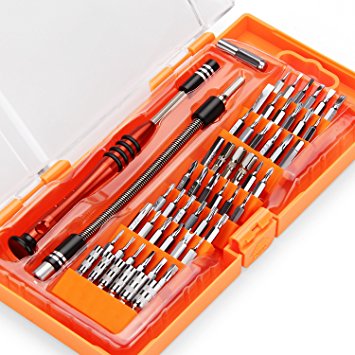 INTEY 58-in-1 Precision Screwdriver Set with 54 Magnetic Bits for Cell Phone, Tablet, Electronics Repair Tool Kit