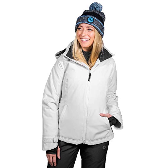 Wildhorn Frontera Premium Women's Ski Jacket - Designed in USA -Windproof, Insulated 12k Water-Resistant Snow Jacket