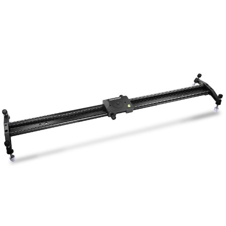 Neewer® 47"/120cm DSLR Camera Track Dolly Slider Video Stabilization Rail System with 176oz/5kg Load Capacity, Perfect for Photography and Video