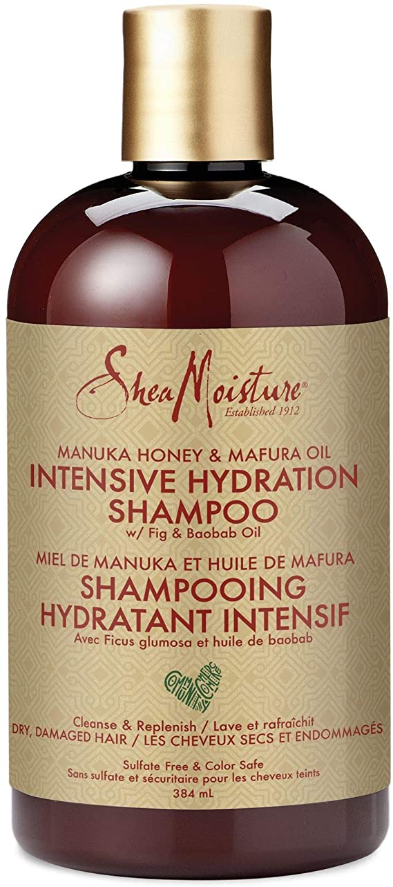 Shea Moisture Manuka Honey & Mafura Oil Intensive Hydration Shampoo, 384 Milliliters