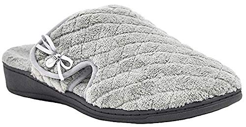 Vionic Adilyn Women Round Toe Canvas Slipper