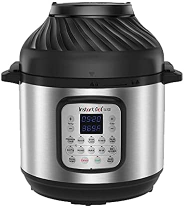 Instant Pot Duo Crisp   Air Fryer 6L Multicooker 11-in-1 Pressure Cooks, sautés, steams, Slow Cooks, Sousvides, Warms, air Fries, roasts, Bakes, Broil and dehydrates.