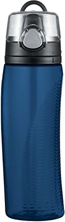 THERMOS Intak 24 Ounce Tritan Hydration Bottle with Meter, Blue