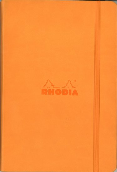 Rhodia Webnotebook Orange 5 1/2 X 8 1/4