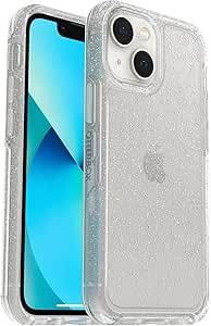 OtterBox iPhone 13 Mini & iPhone 12 Mini (Only) - Symmetry Clear Series Case - Stardust - Ultra-Sleek - Wireless Charging Compatible - Raised Edges Protect Camera & Screen - Non-Retail Packaging