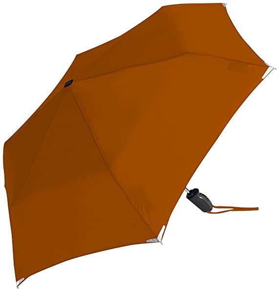 ShedRain Walksafe Automatic Open And Close Compact Umbrella,Mesa Orange,One Size