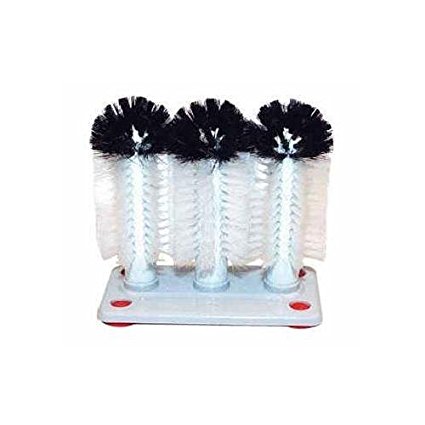 Winco GWB-3 Glass Washer Brush, SET OF 3