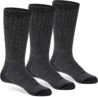 Warm Thermal Wool Socks for Winter Moisture Wicking and Breathable Cozy Boot Socks