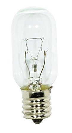 Satco S3917 40-Watt T8 130-Volt 1/Card Intermediate Base Light Bulb, Microwave Clear