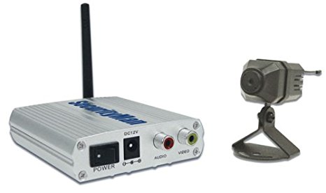 SecurityMan D.I.Y Mini 2.4GHz Wireless Color Camera Kit with Audio (MINIAIRWATCH)