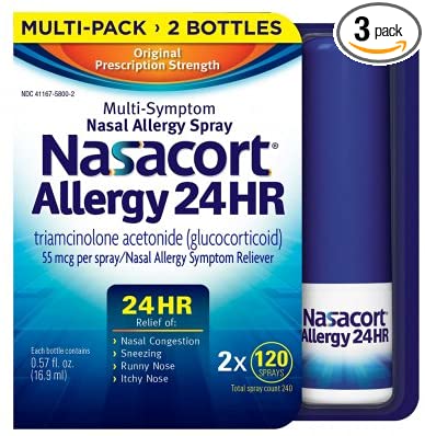 Nasacort Nasal Spray, 240 ct