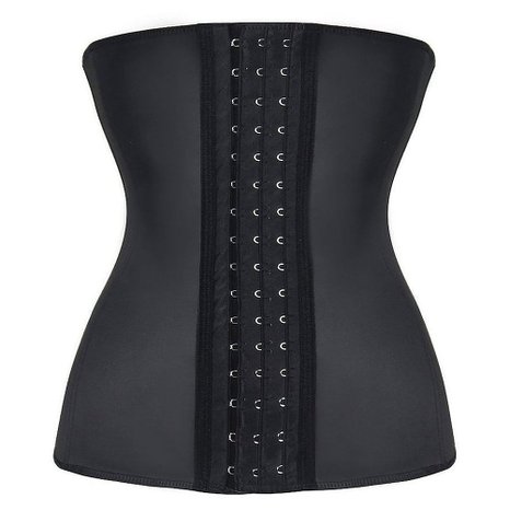 DawnRaid Women's Latex Underbust Workout Steel Boned Corset Waist Trainer