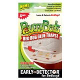 Bed Bug Trap - BuggyBeds Home Glue Traps 4 Pack - Detect Before Infestation