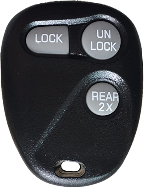 Replacement Remote Keyless Fob Key Case (Shell) Fit for Buick Cadillac Chevrolet GMC Oldsmobile Pontiac Saturn 16245100-29