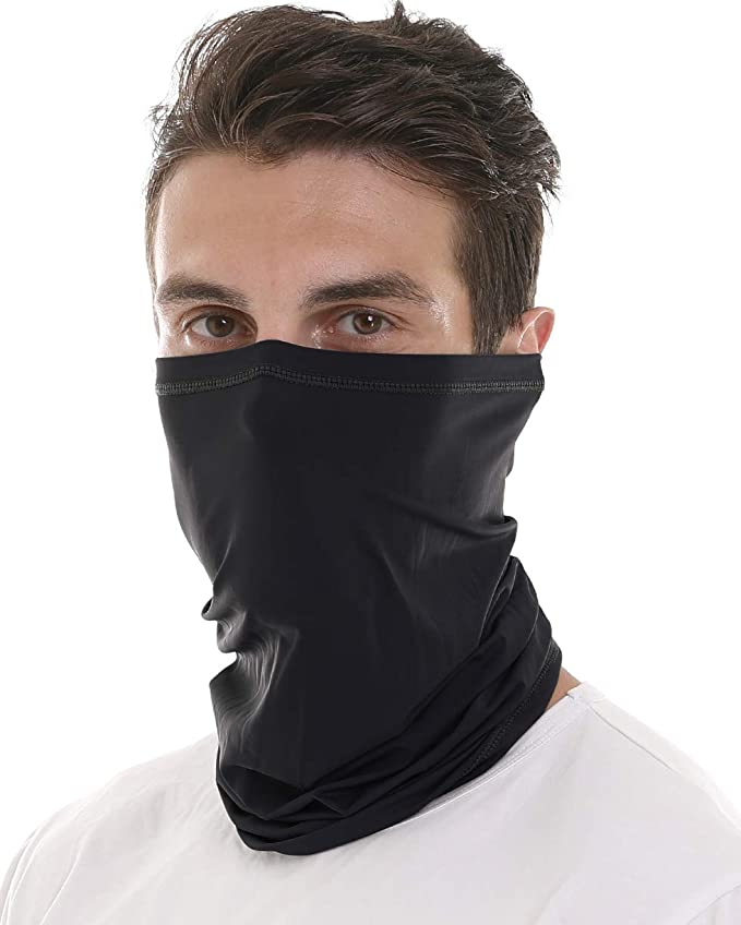 Neck Gaiter Face Scarf Mask Mouth Cover Bandanas for Dust Sun Protection UPF 50