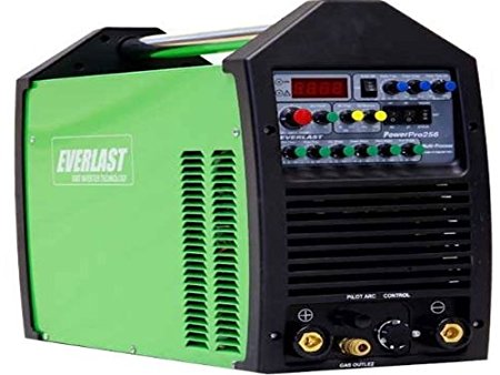 Everlast PowerPro 256 250a TIG Stick Pulse 60a Plasma Cutter Multi Process Welder