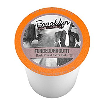 Brooklyn Beans Fuhgeddaboutit Coffee Single-cup coffee for Keurig K-Cup Brewers, 40 Count