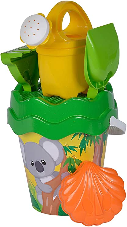 Simba 107114510 Koala Eimergarnitur/Sandspielzeug / 6 Teile Bucket Set/Sand Toy / 6 Pieces