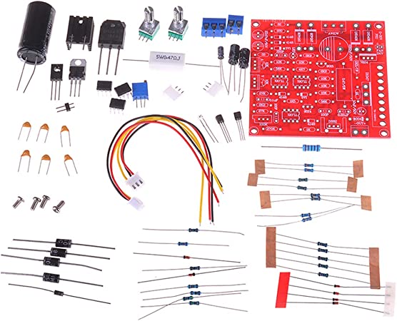 HiLetgo 0-30V 2mA-3A Adjustable DC Regulated Power Supply DIY Kit Short with Protection