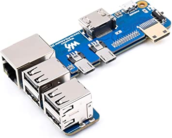 Raspberry Pi Zero to Pi 3B/3B  Adapter, Based on Raspberry Pi Zero Series to Reproduce Original Appearance of Pi 3B/3B , Alternative for Raspberry Pi 3 Model B/3B , Compatible with Pi 3B/ 3B  HATs