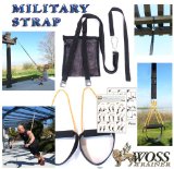 WOSS Military Strap Trainer Black with Built-In Door Anchor Made in USA Suspension System