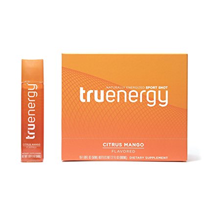 TruEnergy Sport Shot, Citrus Mango, 16 Count