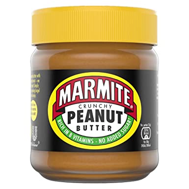 Marmite Peanut Butter Crunchy 225g Delicious Breakfast Spread