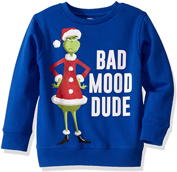 Universal Boys' Ugly Christmas Crew Sweatshirt