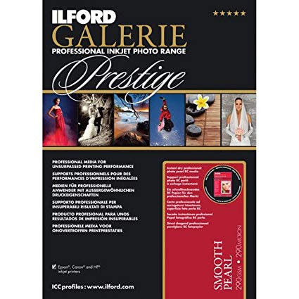 ILFORD GALERIE Prestige Smooth Pearl - 8.5 x 11 Inches, 100 Sheets (2001752)