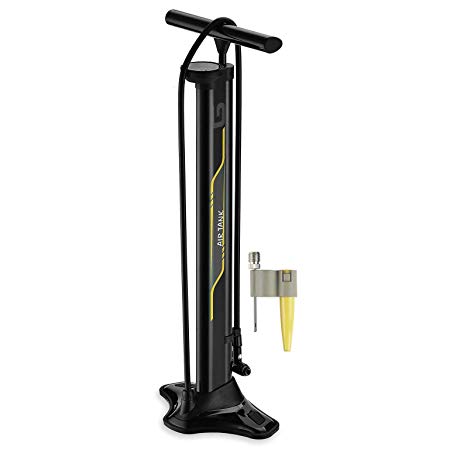 GIYO Bike High Pressure Gauge Floor Pump Reserve Tank Tubeless Tire